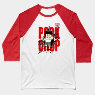 Gutter Pigs Pork Chop Baseball T-Shirt